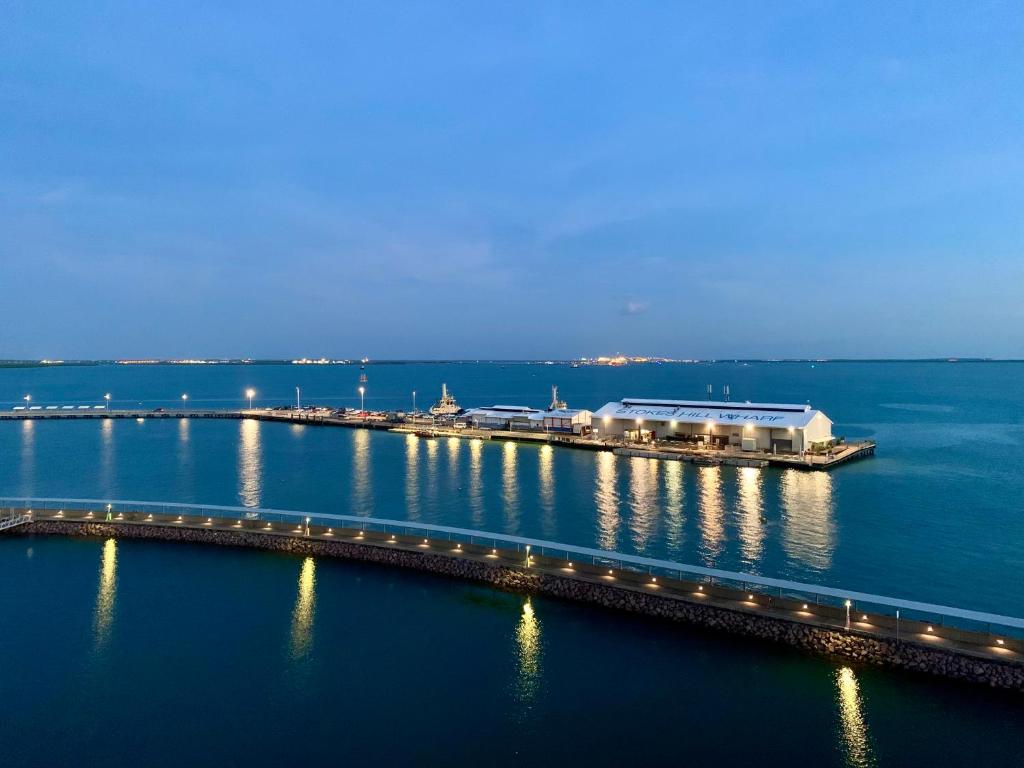 Absolute Waterfront - Tropical Deja Blue Over The Water